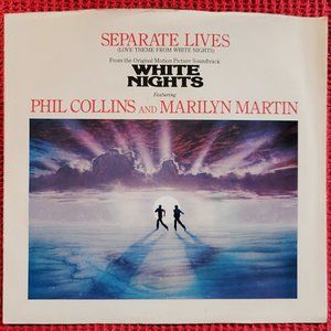 VINYL COLLECTORS -> Phil Collins - RARE Promo Copy 45RPM - Separate Lives